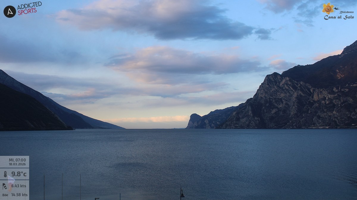 Archiv Foto Webcam Gardasee - Torbole