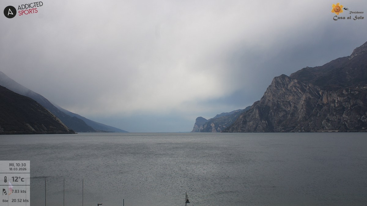 Archiv Foto Webcam Gardasee - Torbole