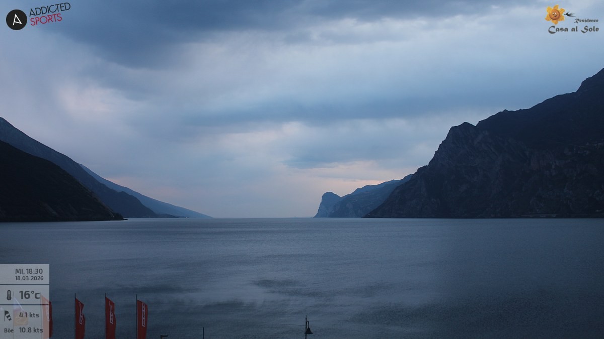 Archiv Foto Webcam Gardasee - Torbole