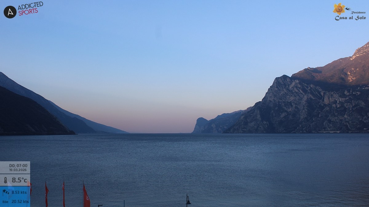 Archiv Foto Webcam Gardasee - Torbole