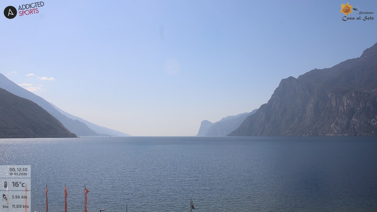 Archiv Foto Webcam Gardasee - Torbole