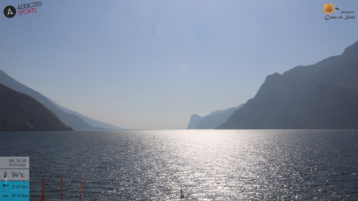 Archiv Foto Webcam Gardasee - Torbole