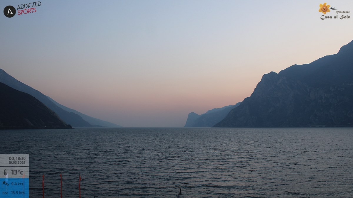 Archiv Foto Webcam Gardasee - Torbole