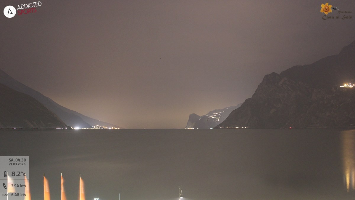 Archiv Foto Webcam Gardasee - Torbole