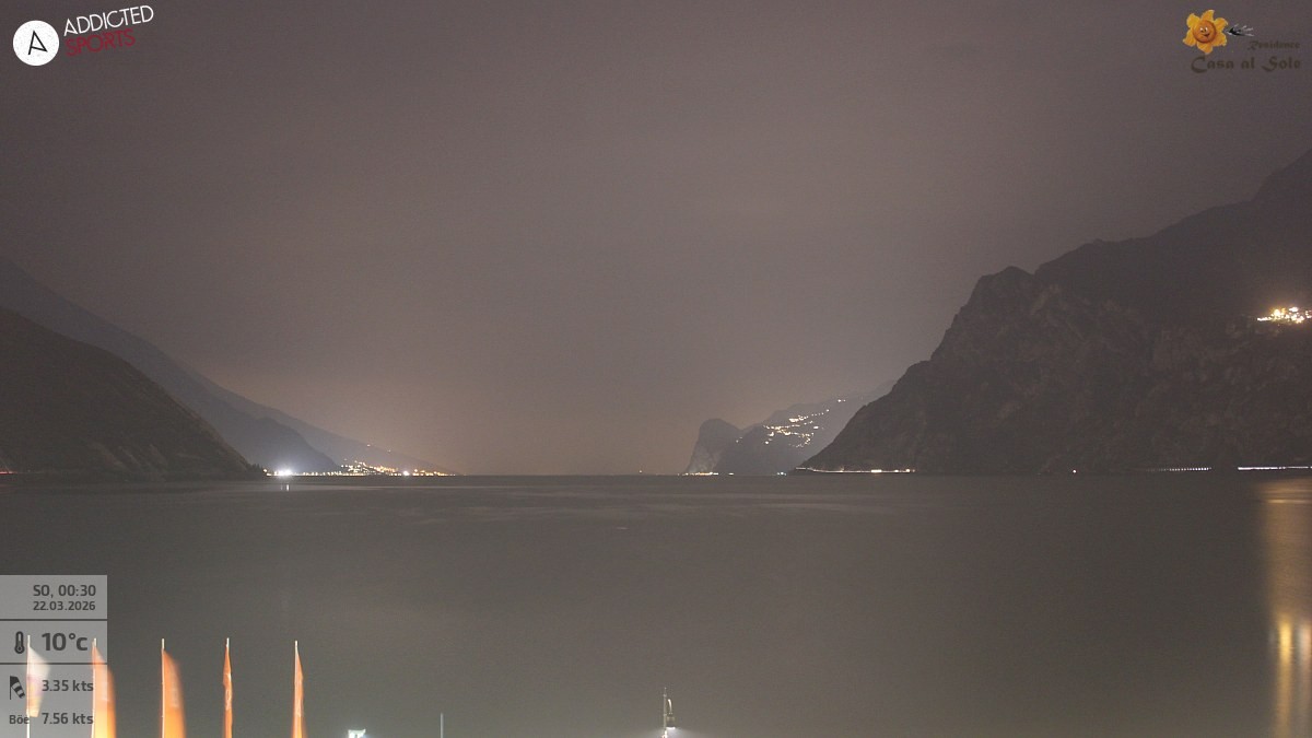 Archiv Foto Webcam Gardasee - Torbole