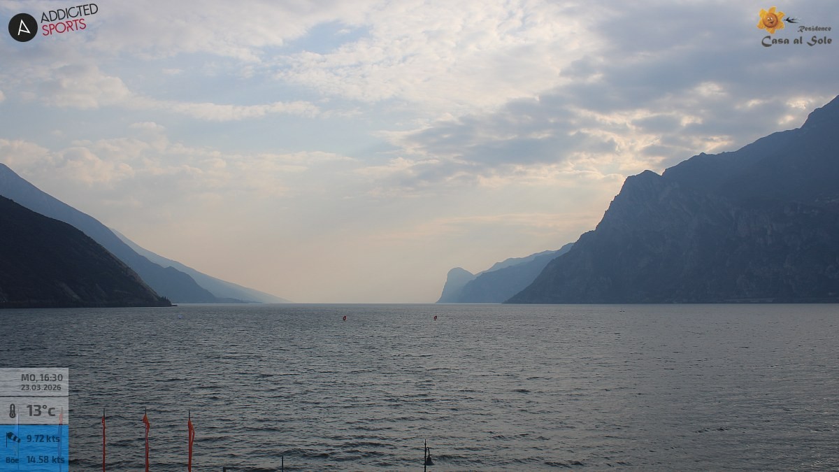 Archived image Webcam Lake Garda: Torbole