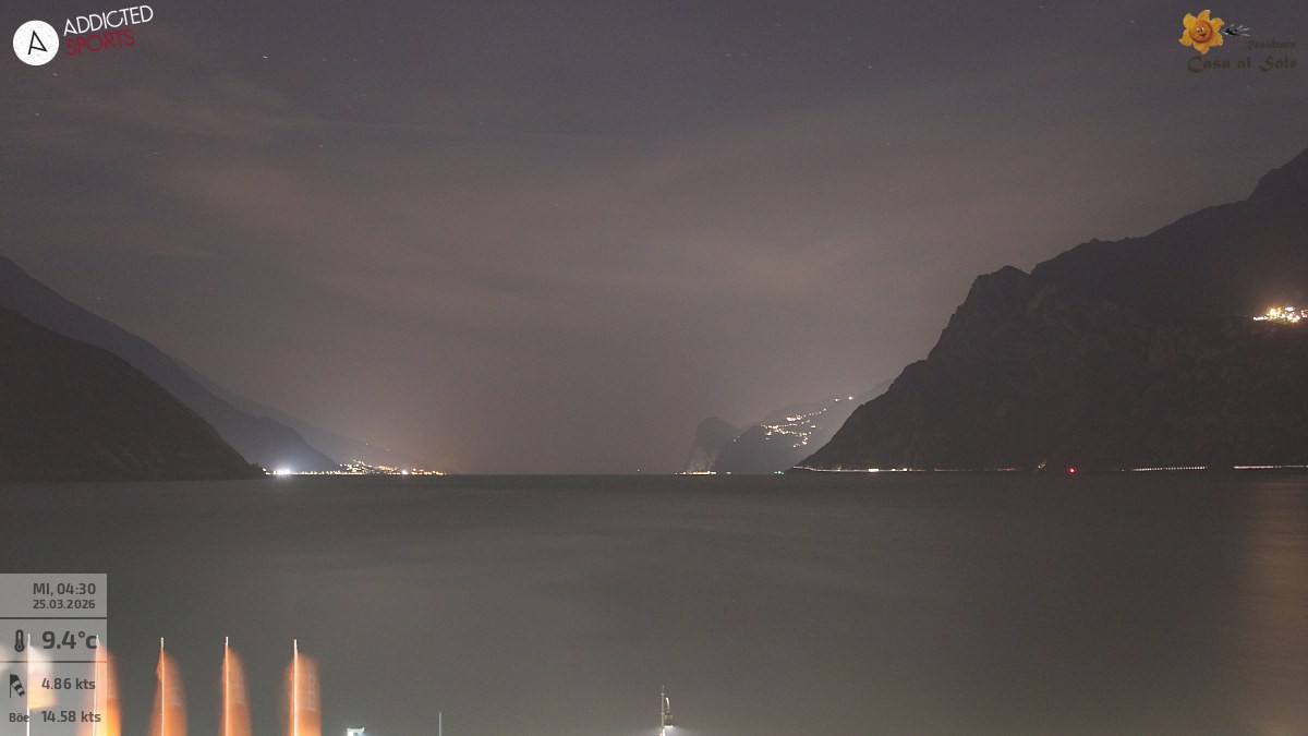 Archiv Foto Webcam Gardasee - Torbole