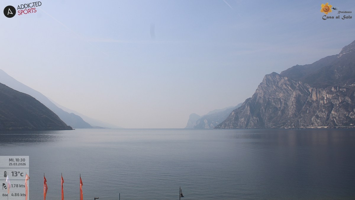 Archiv Foto Webcam Gardasee - Torbole