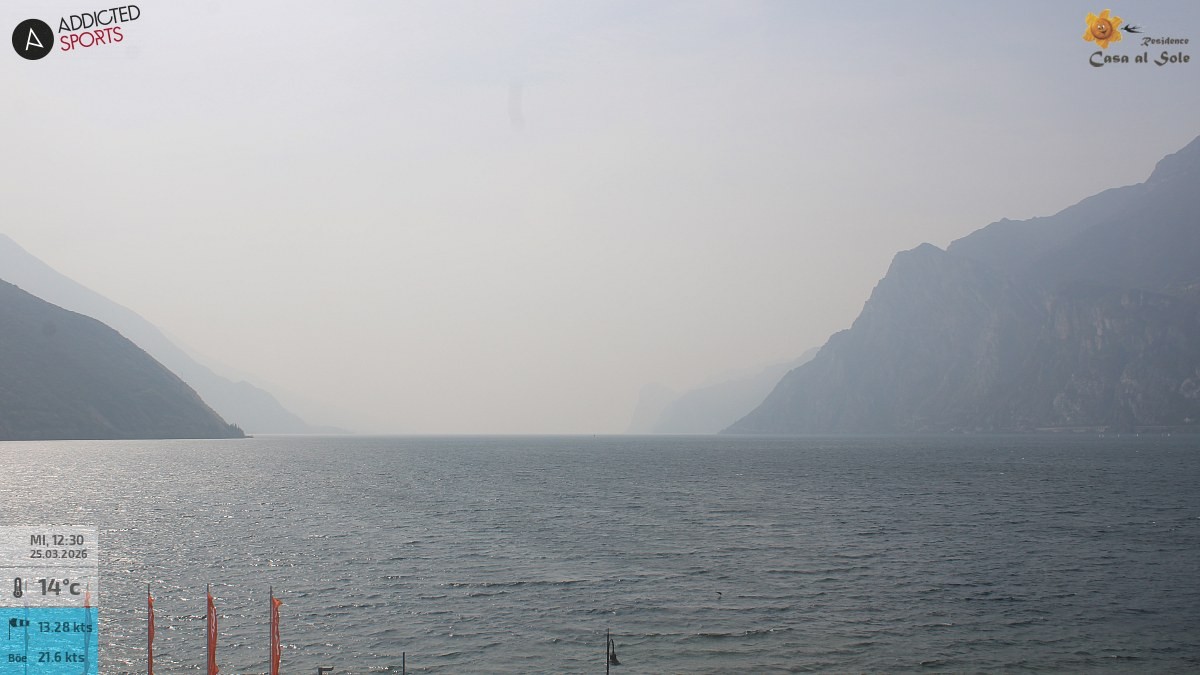 Archiv Foto Webcam Gardasee - Torbole