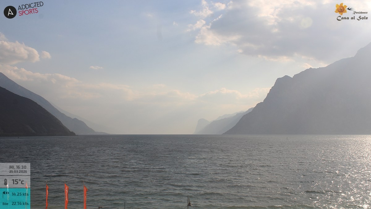 Archiv Foto Webcam Gardasee - Torbole