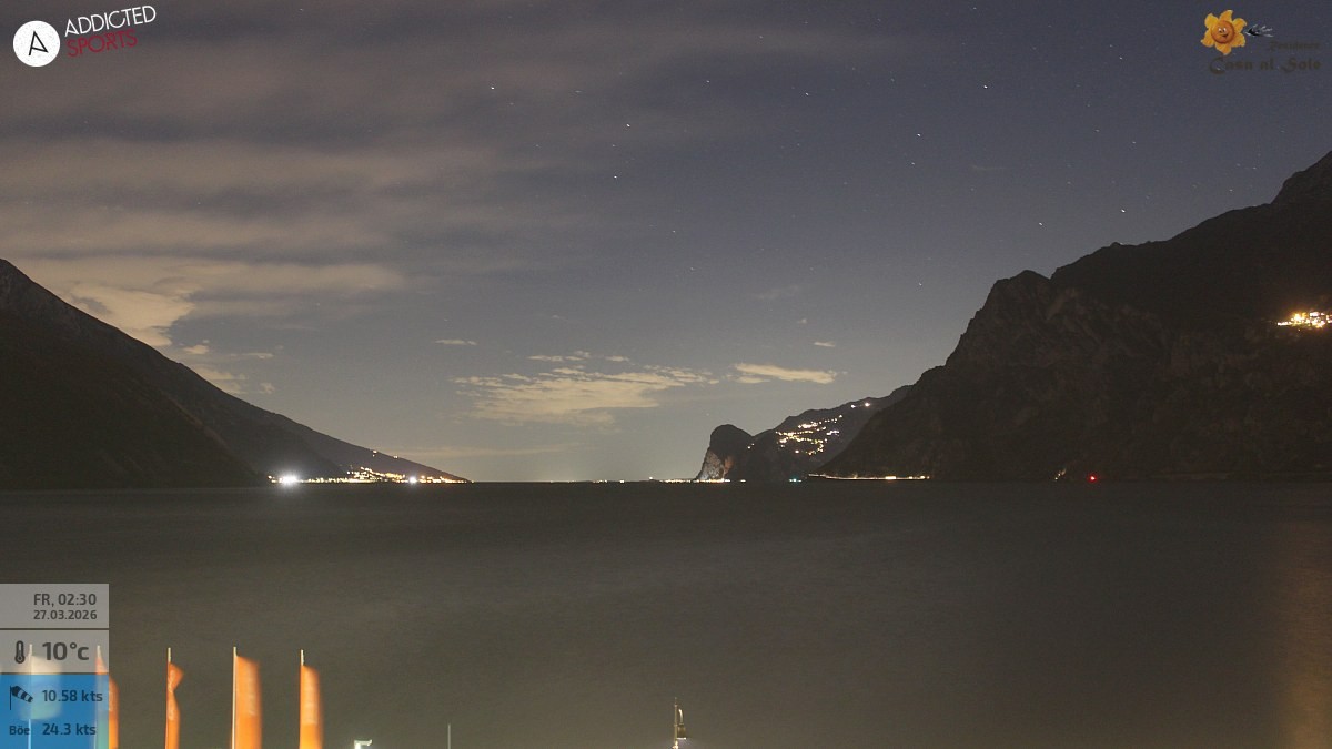 Archiv Foto Webcam Gardasee - Torbole