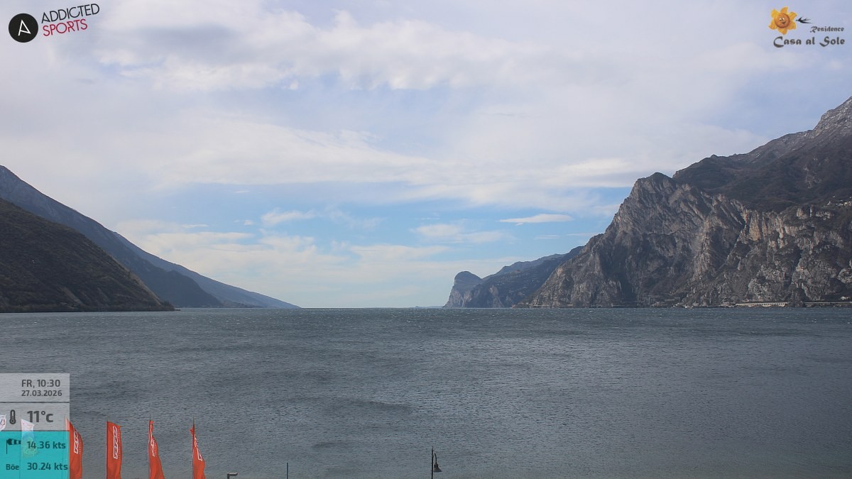 Archiv Foto Webcam Gardasee - Torbole