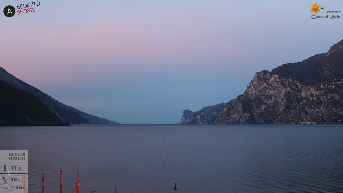 Archiv Foto Webcam Gardasee - Torbole