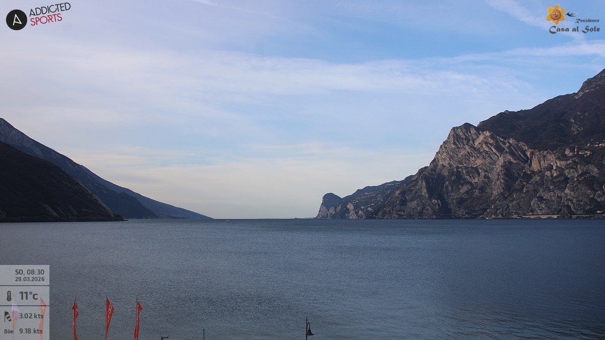 Archiv Foto Webcam Gardasee - Torbole