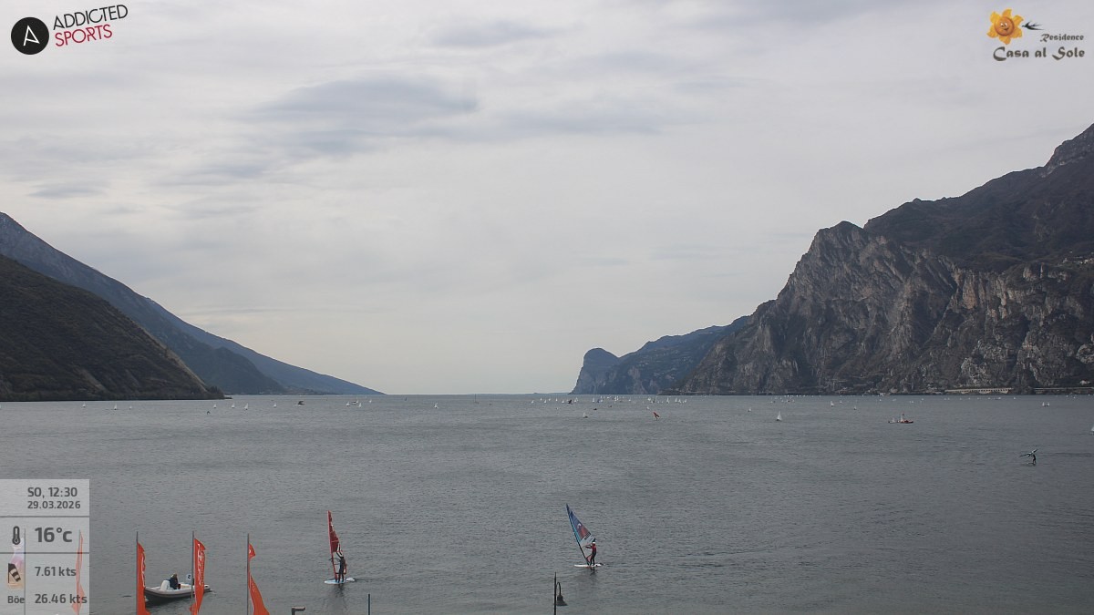 Archiv Foto Webcam Gardasee - Torbole