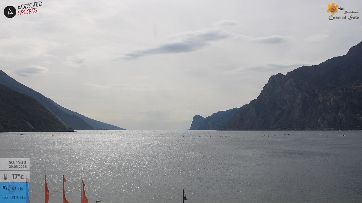 Archiv Foto Webcam Gardasee - Torbole