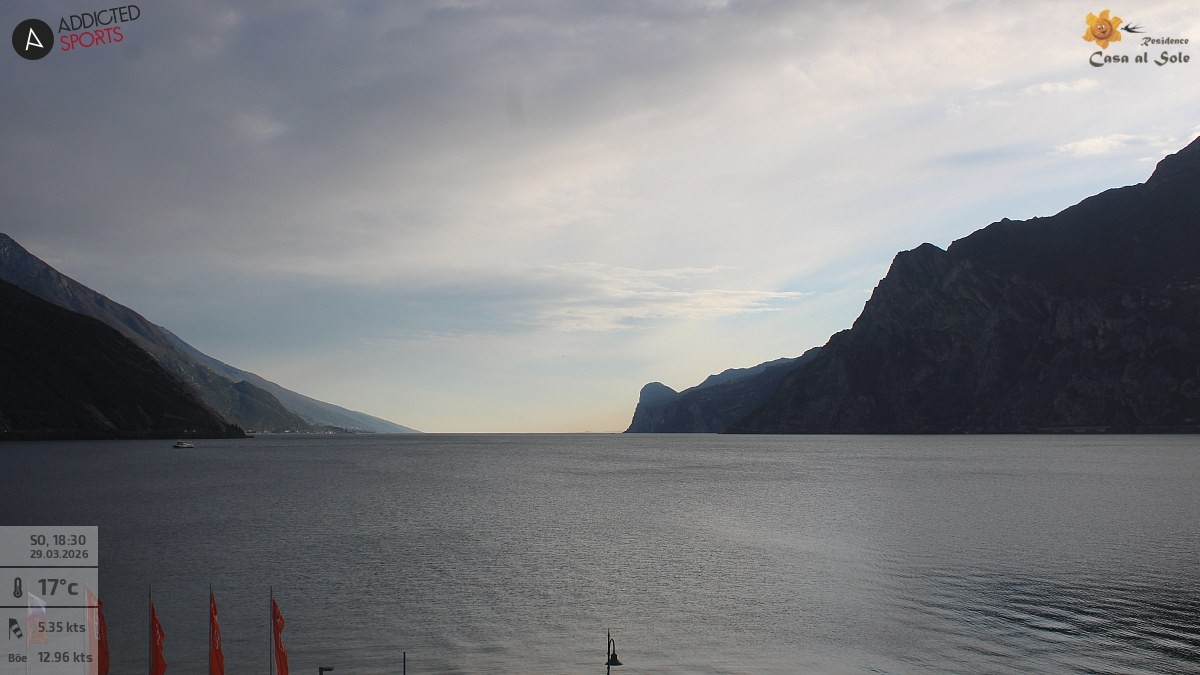 Archiv Foto Webcam Gardasee - Torbole