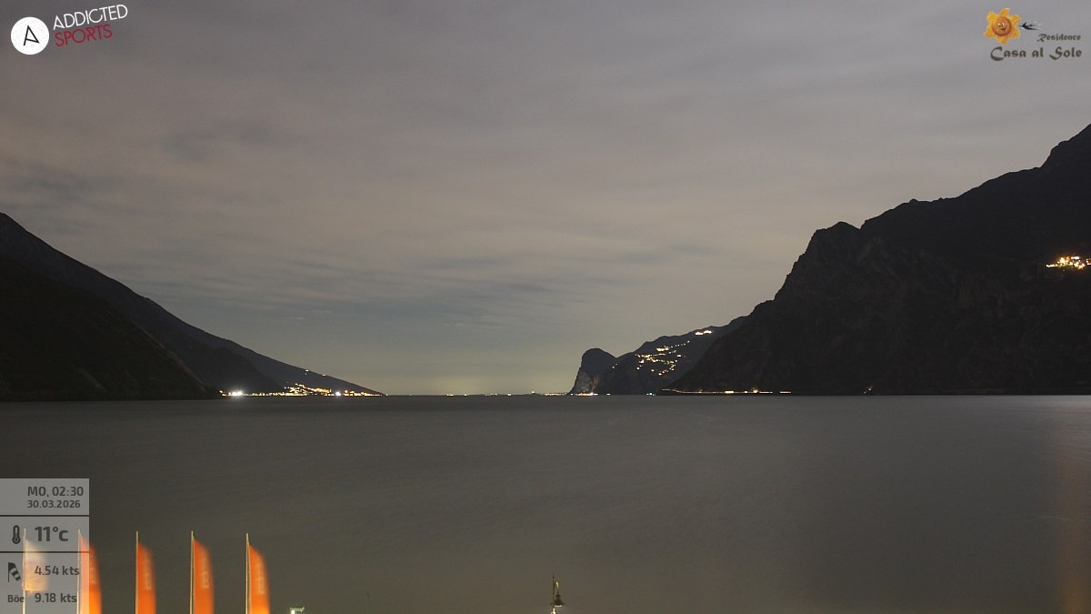 Archiv Foto Webcam Gardasee - Torbole