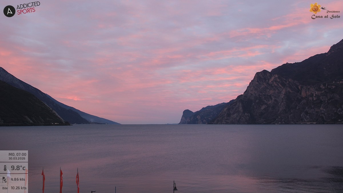 Archiv Foto Webcam Gardasee - Torbole