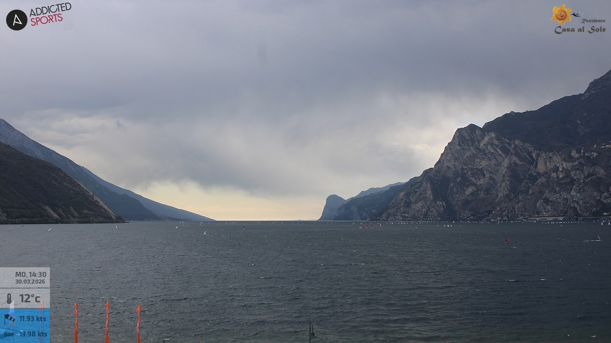 Archiv Foto Webcam Gardasee - Torbole