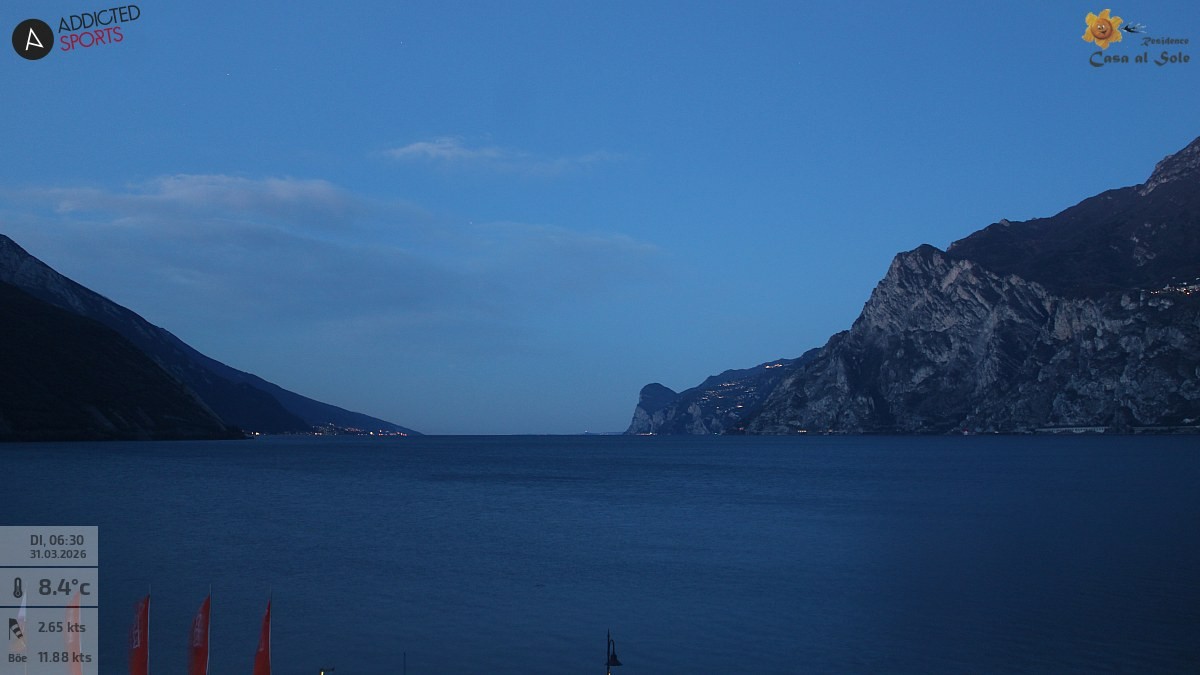 Archiv Foto Webcam Gardasee - Torbole