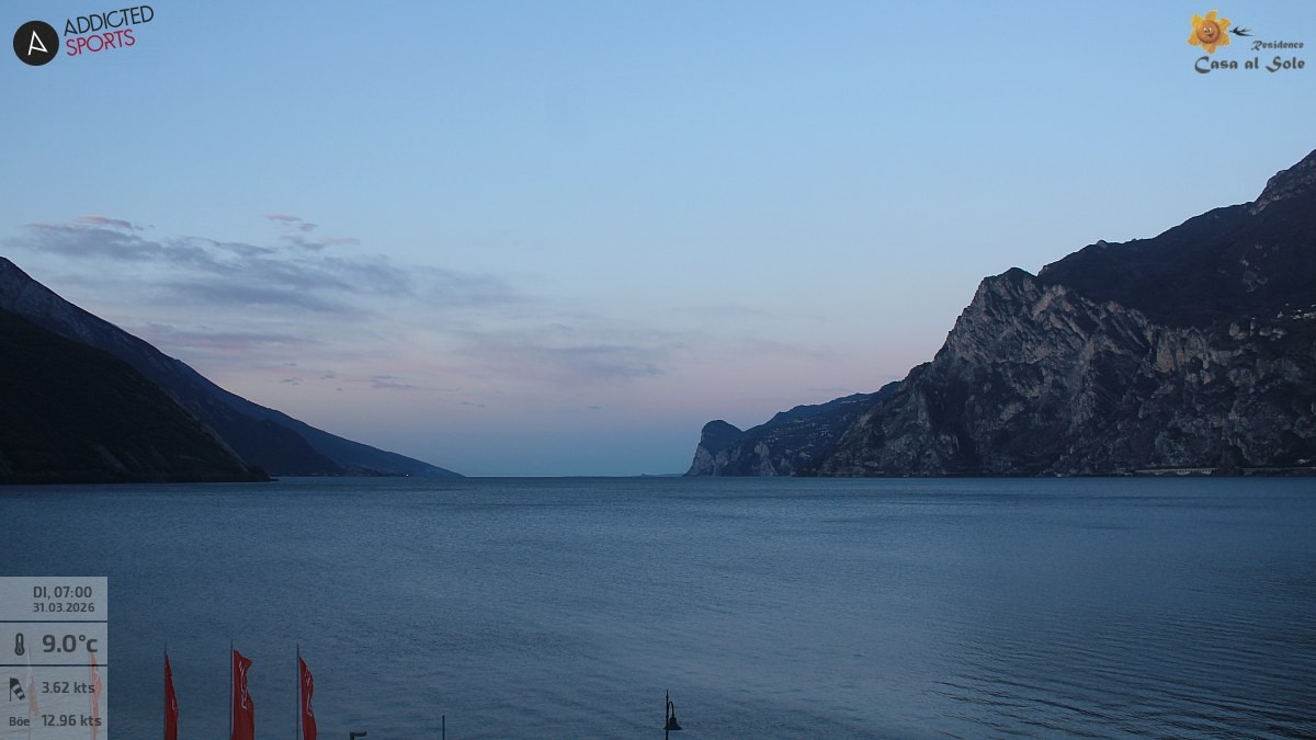 Archiv Foto Webcam Gardasee - Torbole