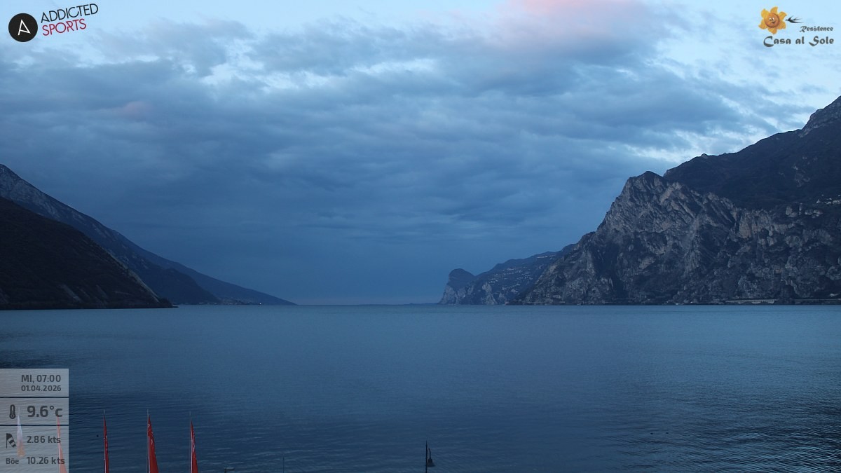 Archiv Foto Webcam Gardasee - Torbole