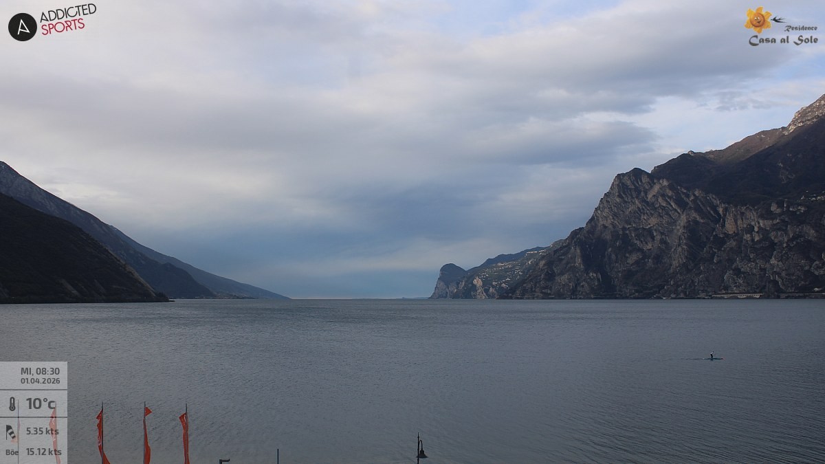 Archiv Foto Webcam Gardasee - Torbole