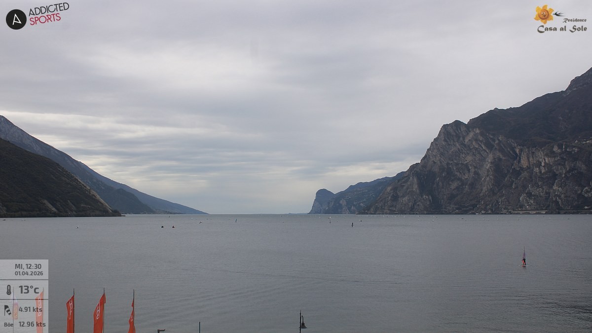 Archiv Foto Webcam Gardasee - Torbole