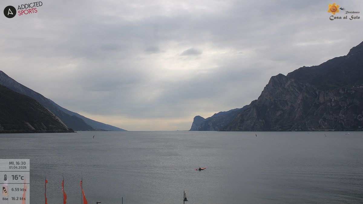 Archiv Foto Webcam Gardasee - Torbole