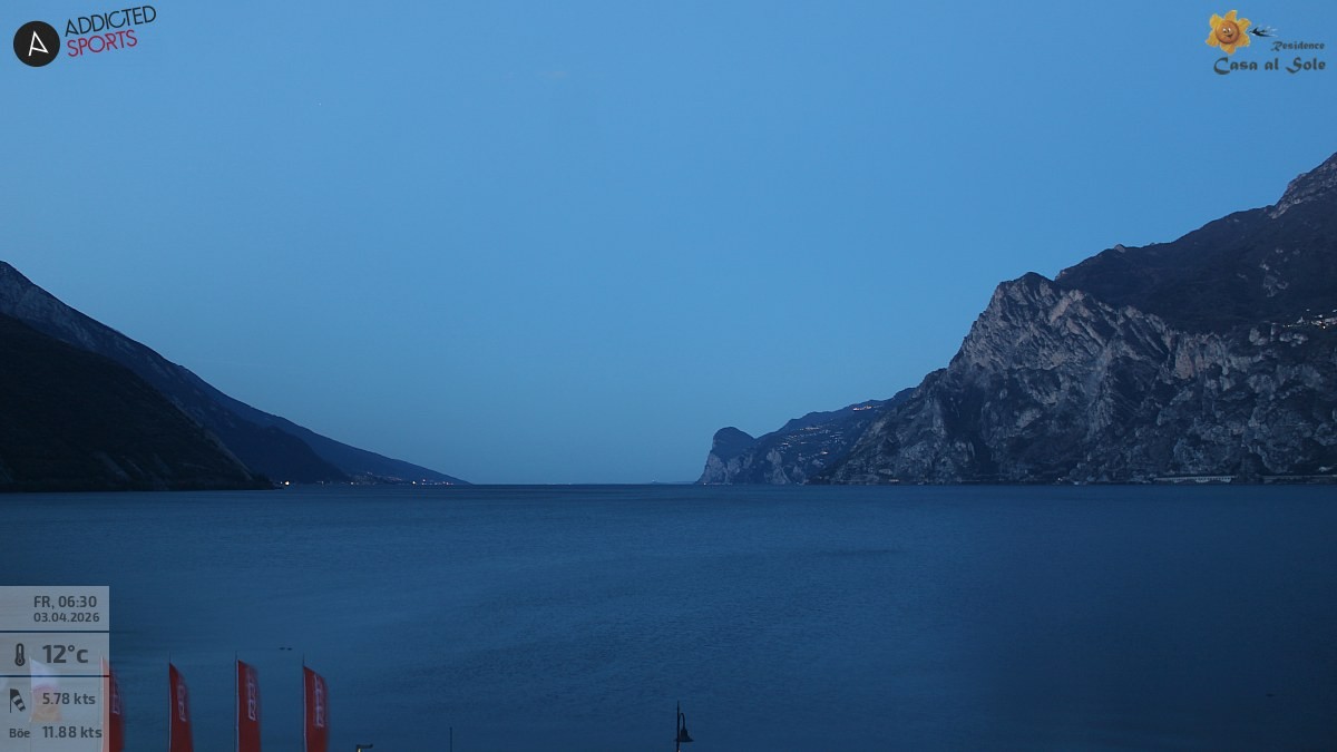 Archiv Foto Webcam Gardasee - Torbole