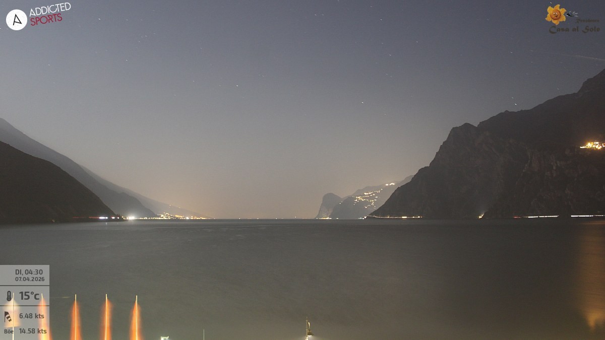 Archiv Foto Webcam Gardasee - Torbole