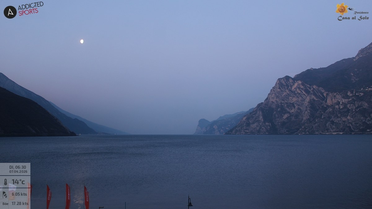 Archiv Foto Webcam Gardasee - Torbole