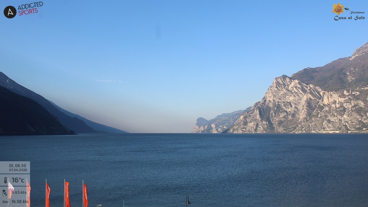 Archiv Foto Webcam Gardasee - Torbole