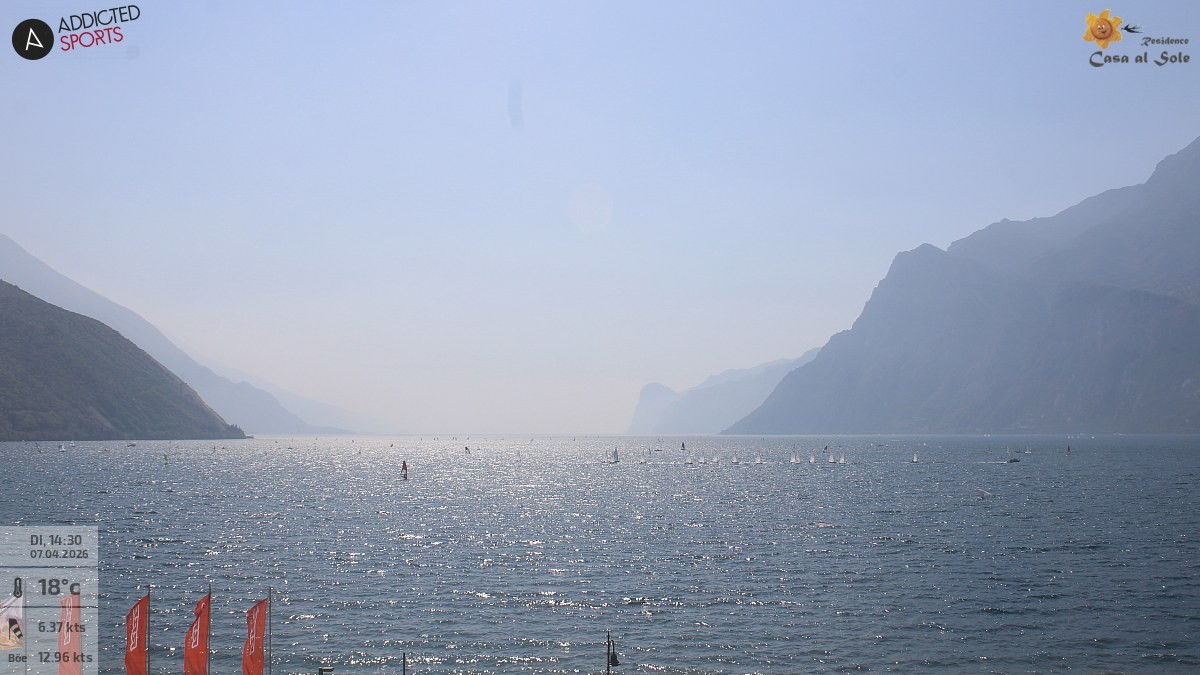Archiv Foto Webcam Gardasee - Torbole