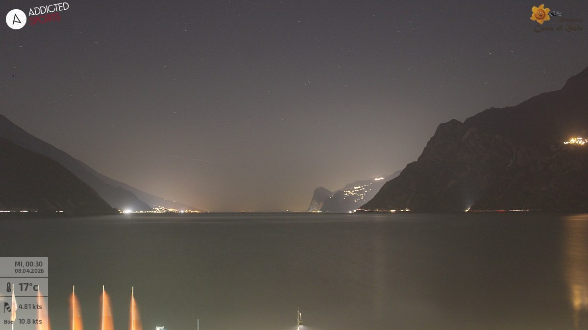 Archiv Foto Webcam Gardasee - Torbole