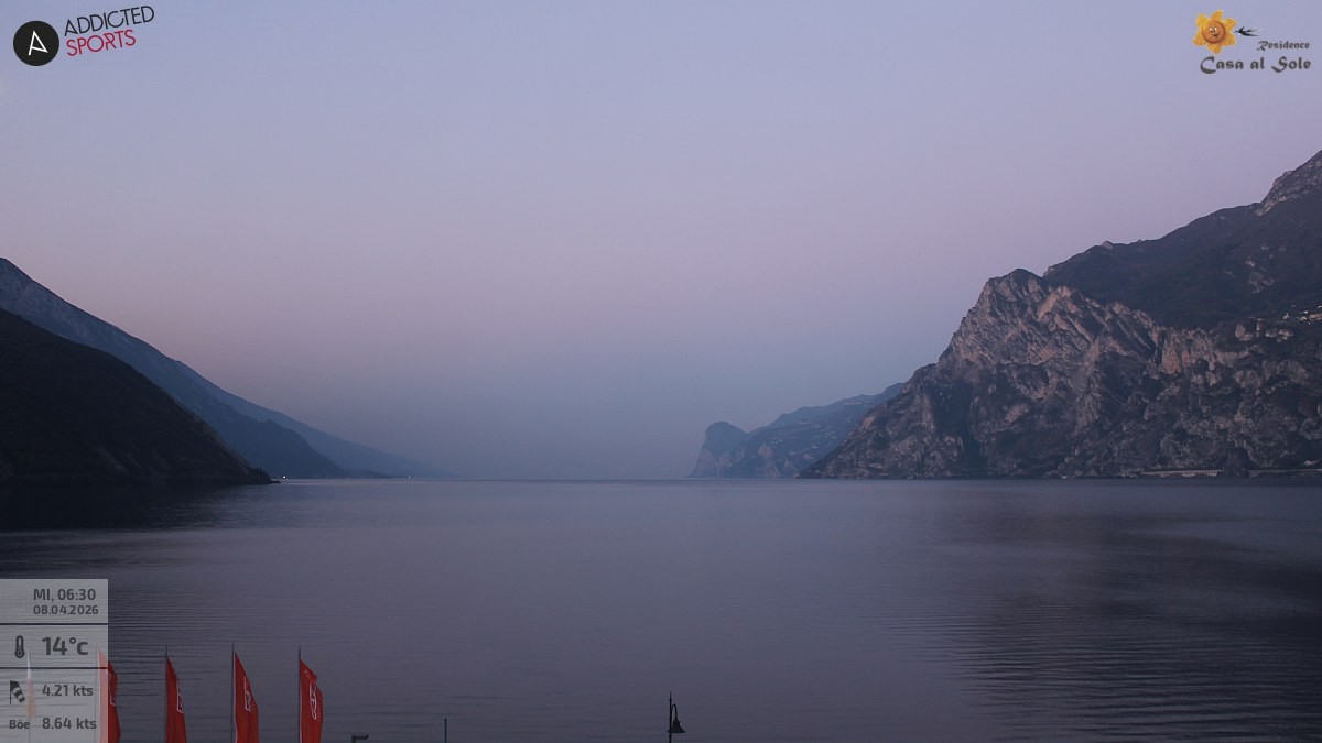 Archiv Foto Webcam Gardasee - Torbole