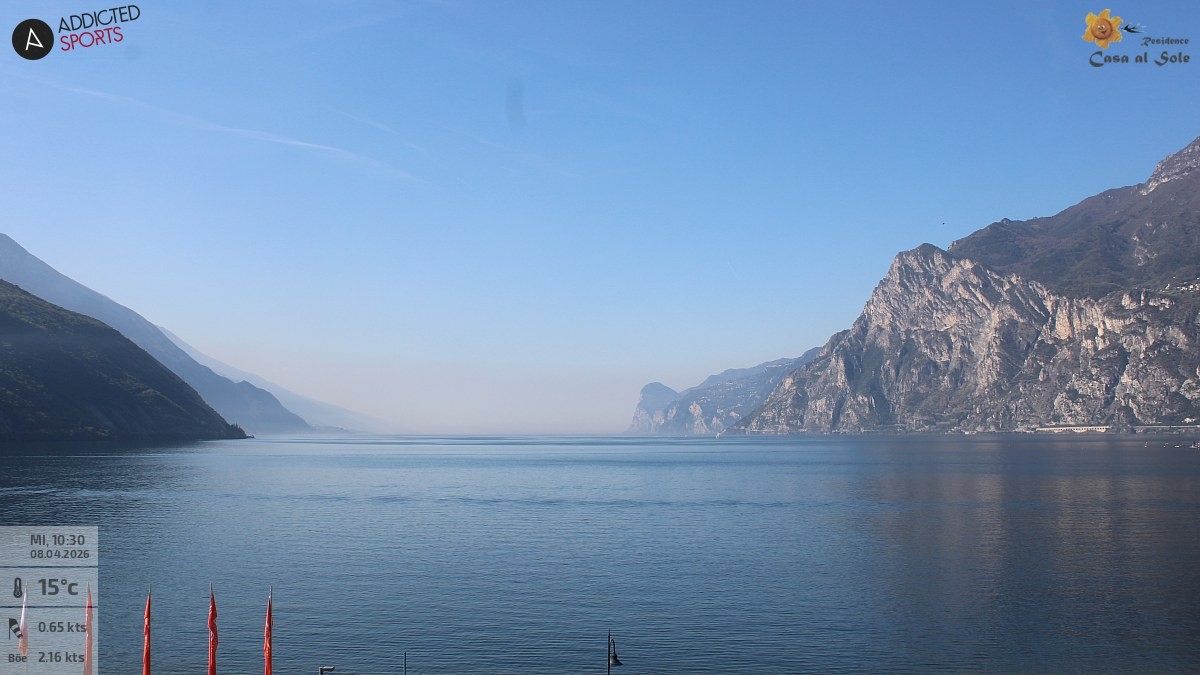 Archiv Foto Webcam Gardasee - Torbole