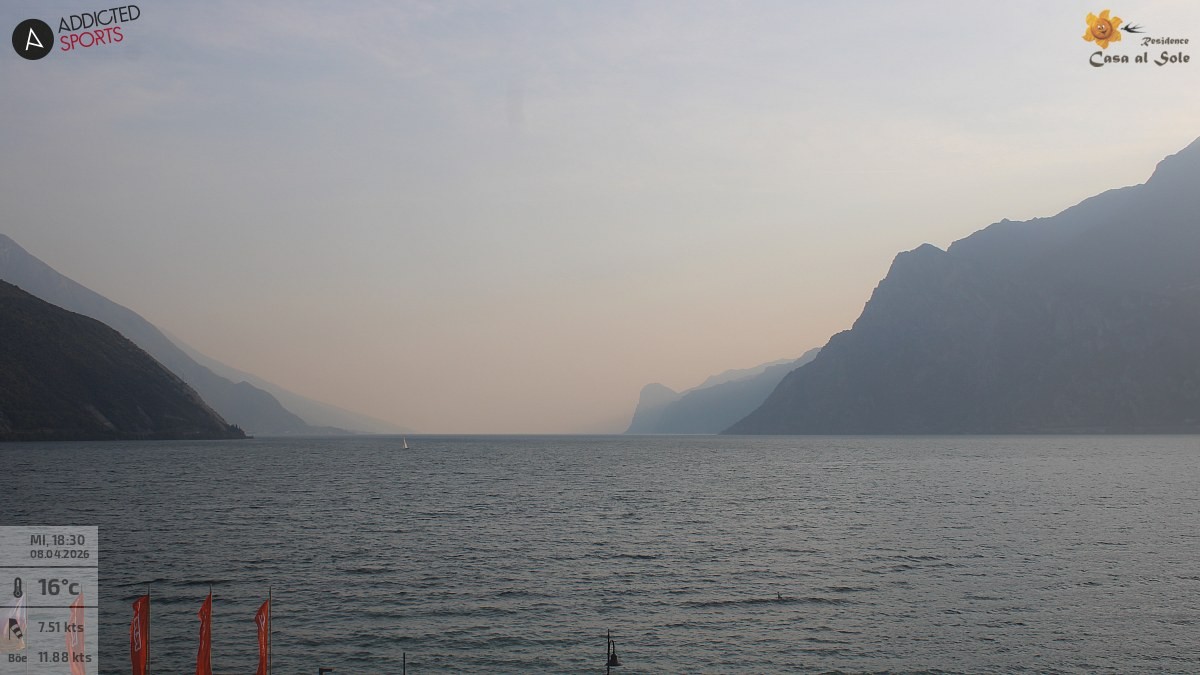 Archiv Foto Webcam Gardasee - Torbole