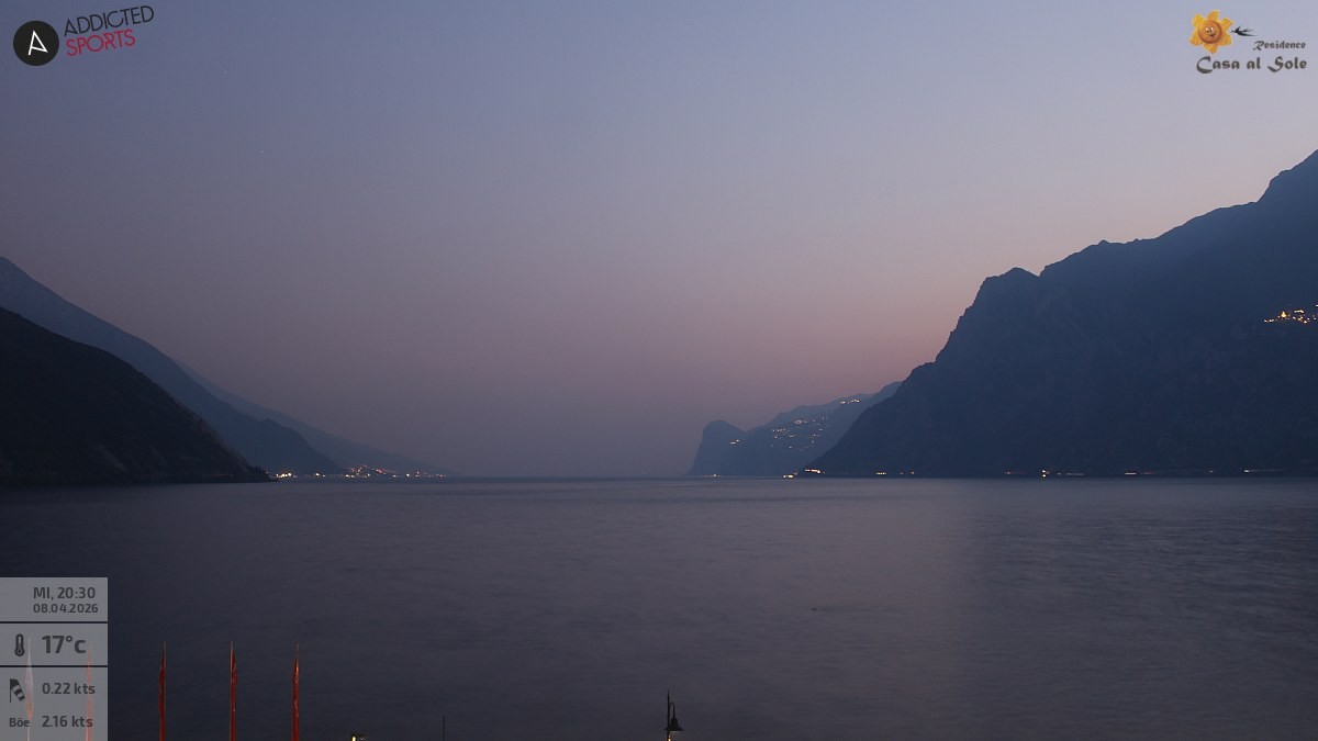 Archiv Foto Webcam Gardasee - Torbole