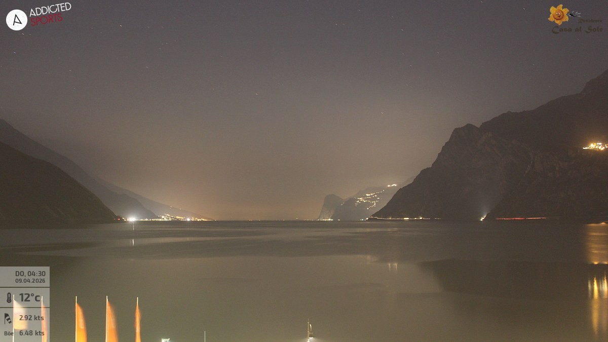 Archiv Foto Webcam Gardasee - Torbole