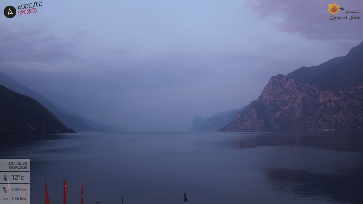 Archiv Foto Webcam Gardasee - Torbole