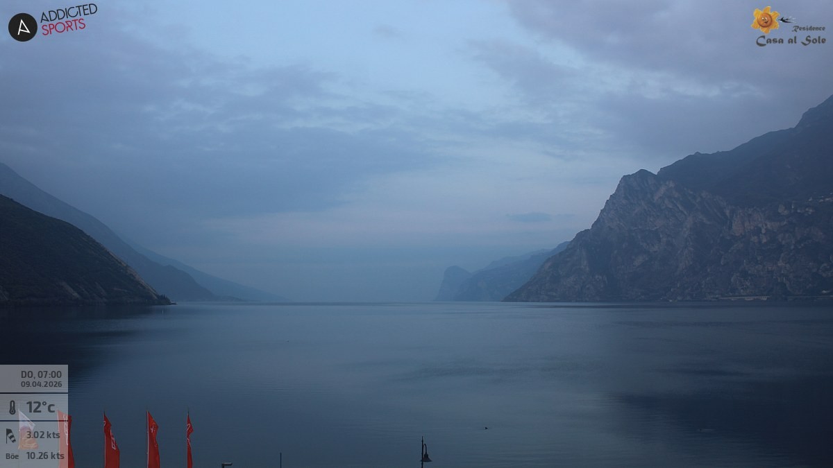 Archiv Foto Webcam Gardasee - Torbole