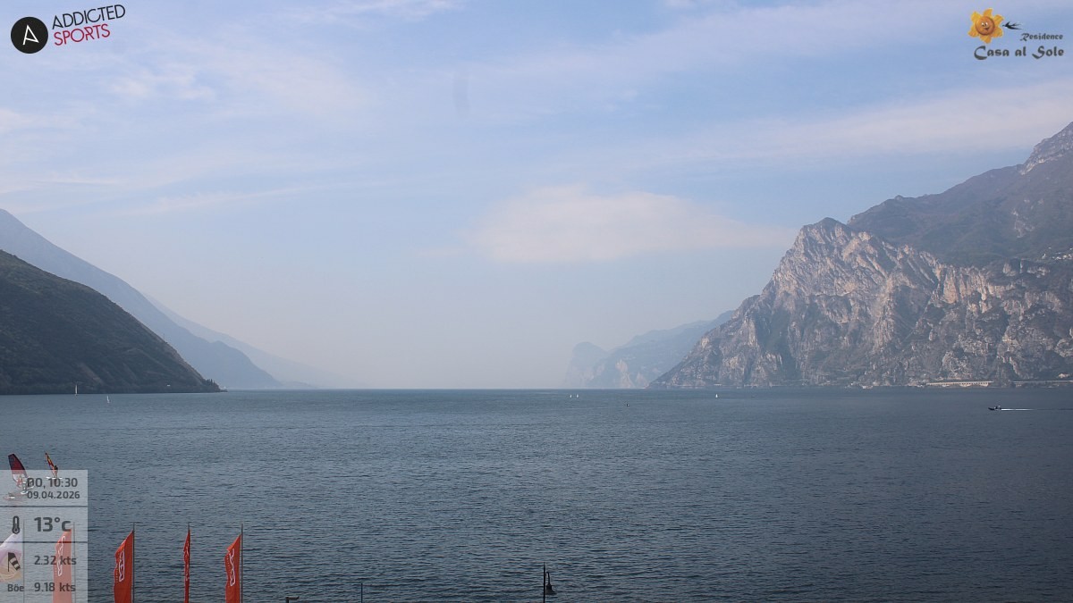 Archiv Foto Webcam Gardasee - Torbole