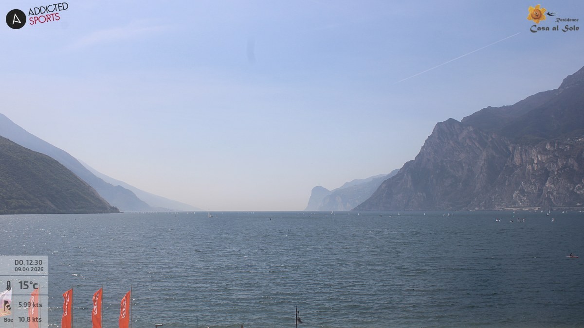 Archiv Foto Webcam Gardasee - Torbole