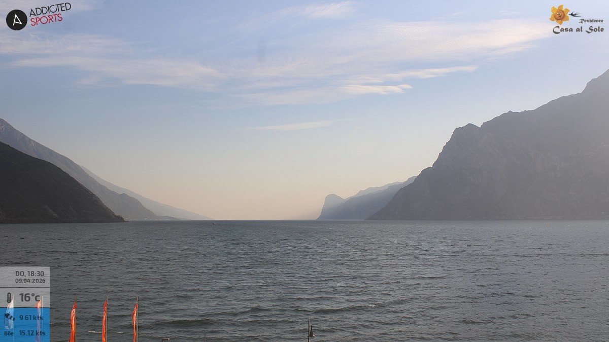 Archiv Foto Webcam Gardasee - Torbole