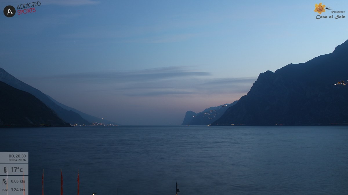 Archiv Foto Webcam Gardasee - Torbole