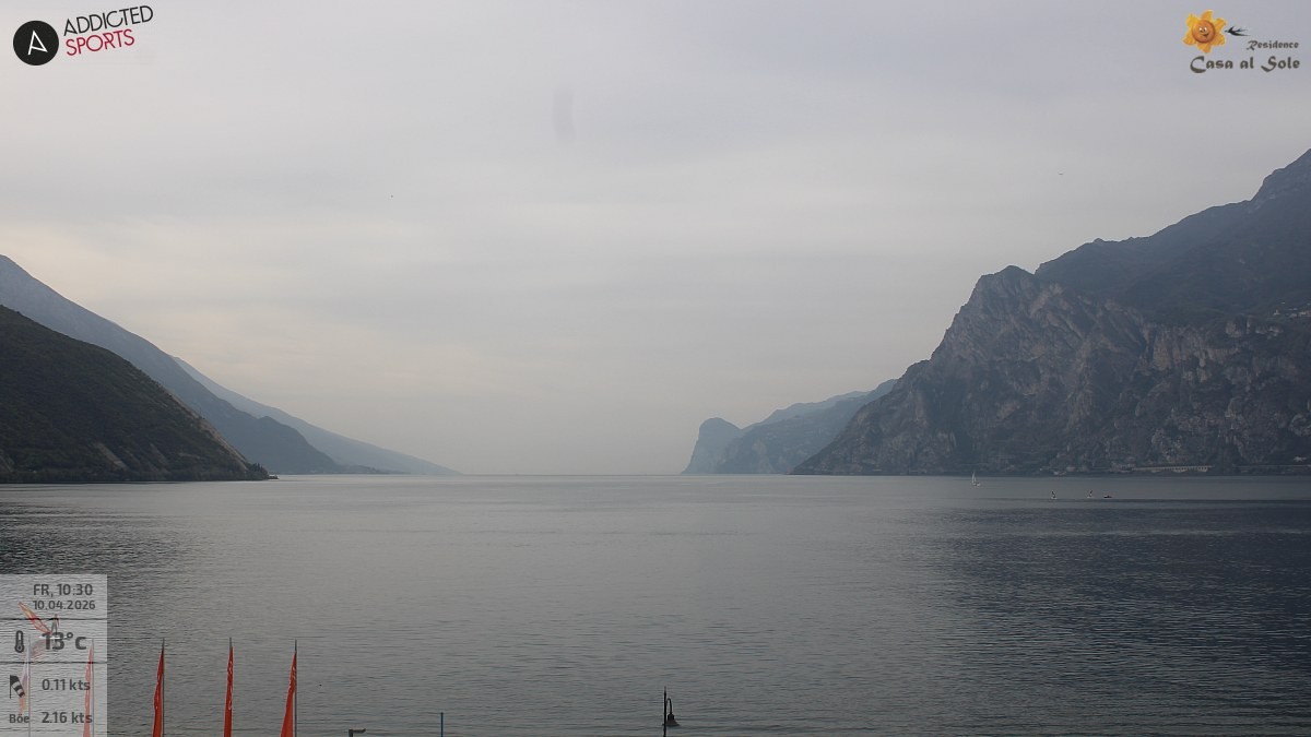 Archived image Webcam Lake Garda: Torbole