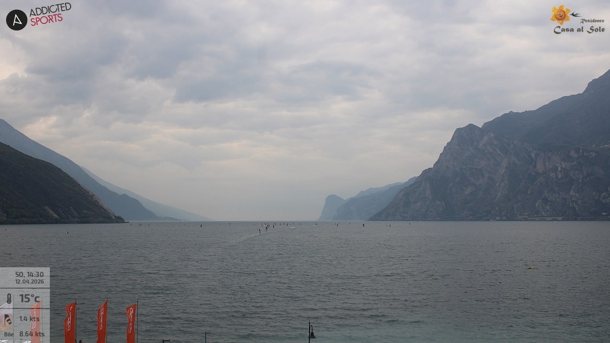 Archived image Webcam Lake Garda: Torbole