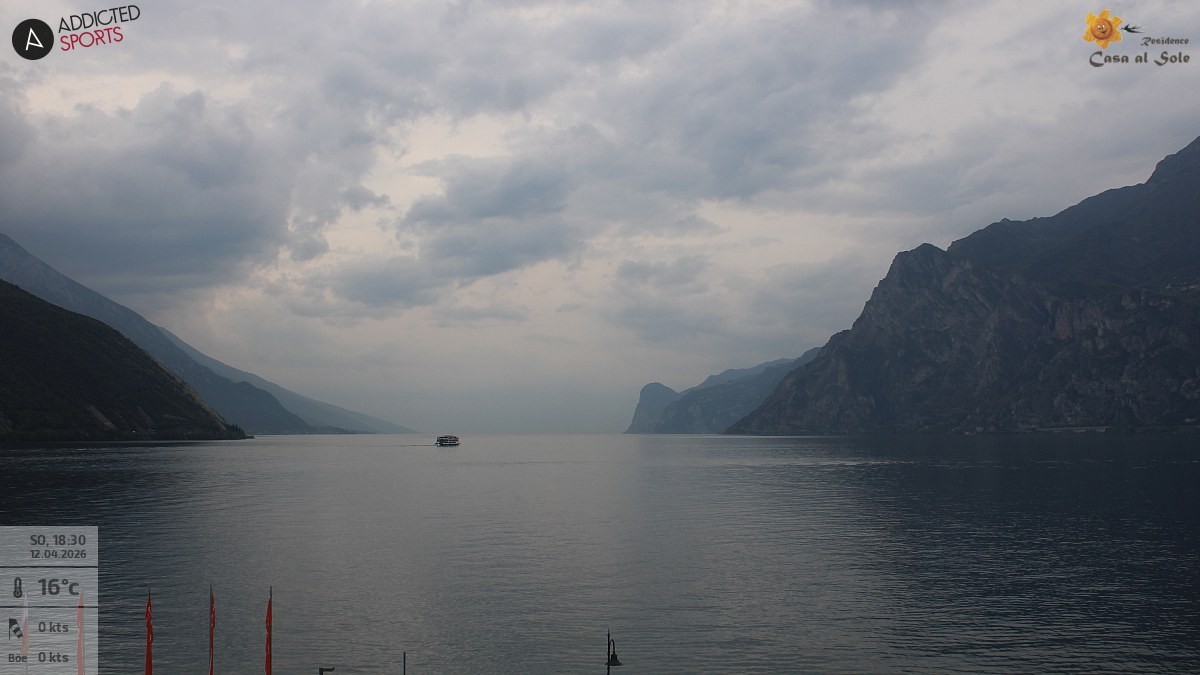 Archived image Webcam Lake Garda: Torbole
